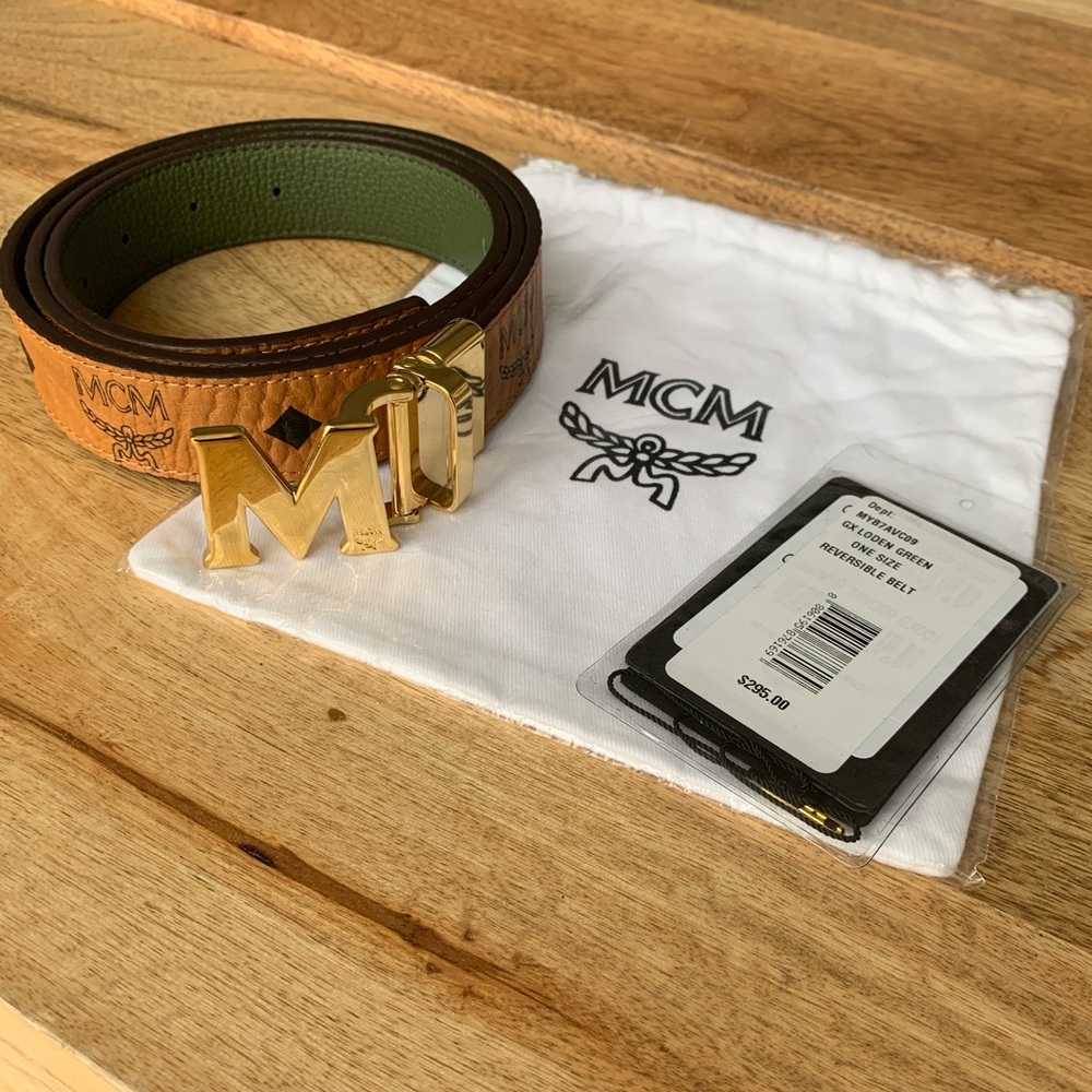 Authentic MCM women’s belt